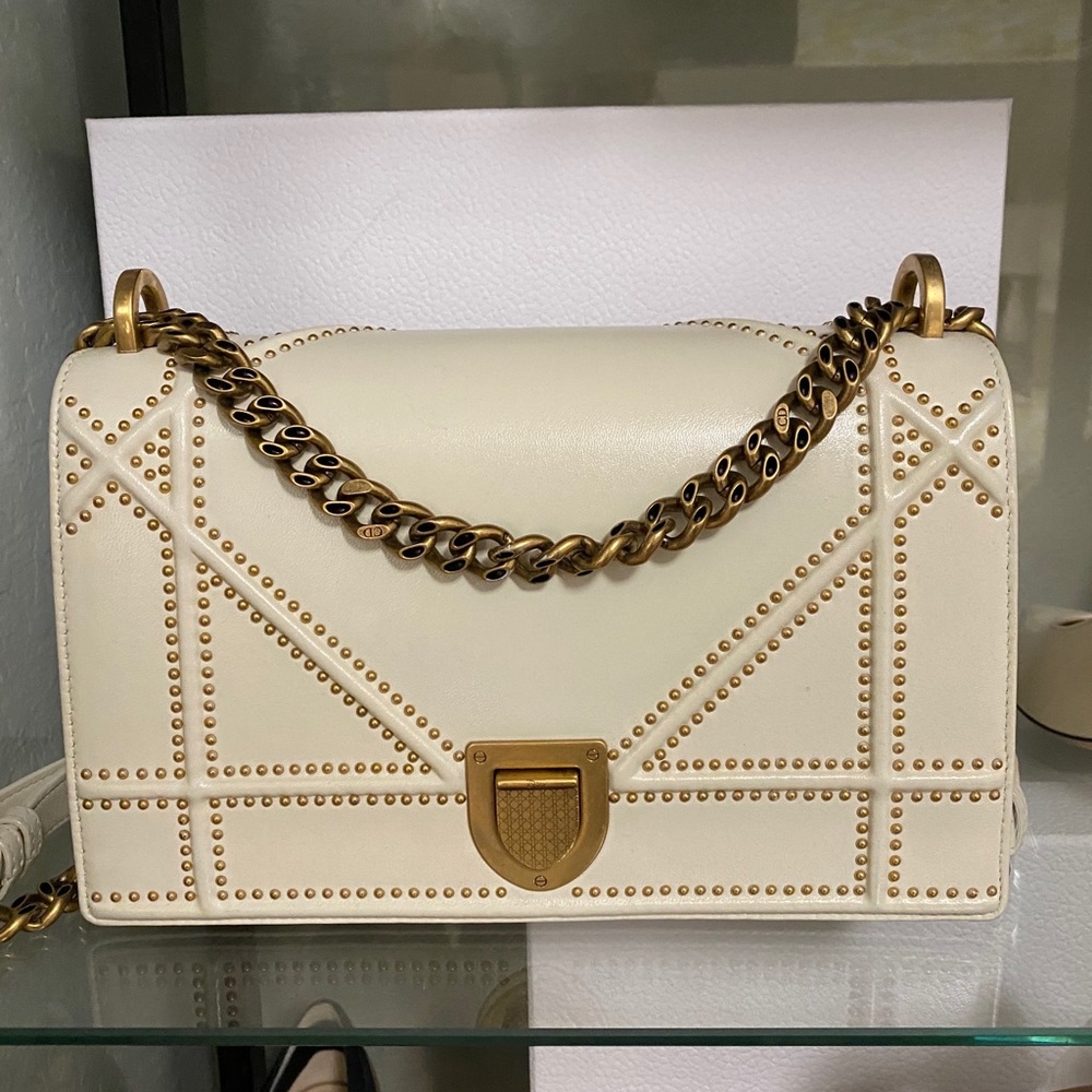 Dior - Diorama Gold Studded